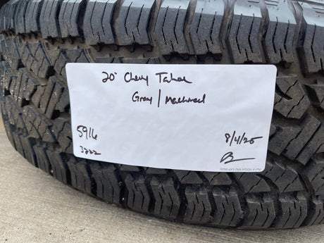 20" Chevy Silverado 1500 Tahoe Suburban OEM 5915 5916 wheels rims 2023 2024 2025 Texas Truck Tire