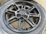 20" Toyota Tundra Sequoia T FORCE TSS TRD OEM black wheels rims 5x150 NEW BFG Texas Truck Tire