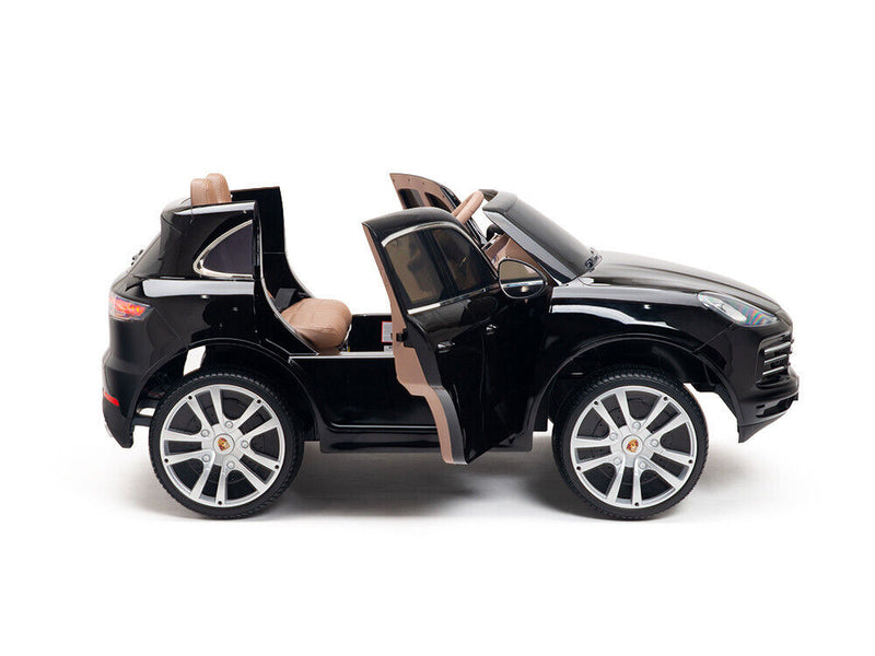 12V Electric Porsche Cayenne Children's Ride-on Car with EVA Rubber Tires