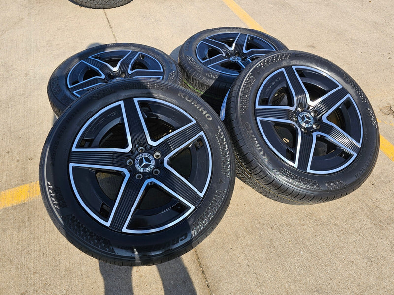 19" Mercedes GLC300 AMG C E S Class OEM 85911 85912 wheels rims NEW Texas Truck Tire