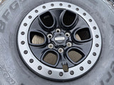 17" Ford F-150 Raptor OEM BEADLOCK rims wheels 10459 95210 BFG KO2 37" tires NEW Texas Truck Tire
