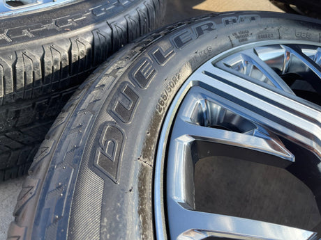22" Toyota Tundra Sequoia OEM wheels rims 75282 Land Cruiser GX550 CAPSTONE Texas Truck Tire