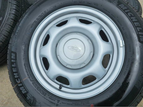 17" Ford F-150 OEM rims wheels 3857 tires steel 2023 2024 2025 2026 MICHELIN NEW Texas Truck Tire