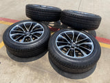 22" Jeep Grand Wagoneer OEM 9298 Obsidian rims wheels RAM 1500 2023 2024 2025 Texas Truck Tire