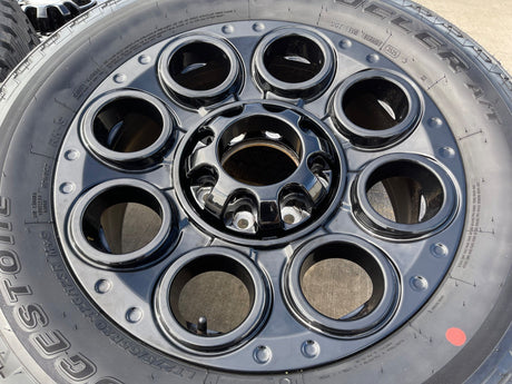 20" Ford F-250 F-350 OEM black Lariat wheels rims 10299 10484 NEW Texas Truck Tire