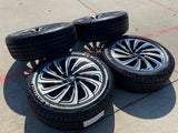 22" Lincoln Navigator OEM 10666 rims wheels BLACK LABEL 2025 2026 MICHELIN NEW Texas Truck Tire