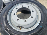 19.5" Chevy Silverado 4500HD 5500HD 6500HD rims wheels 8x275 OEM 2024 2025 NEW Texas Truck Tire