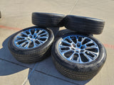 22" GMC Yukon Sierra DENALI OEM wheels rims Tahoe tires 2024 2025 2026 NEW Texas Truck Tire