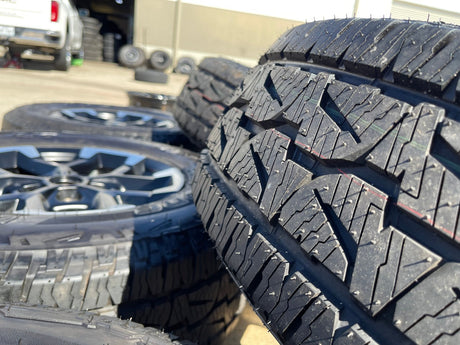 17" Jeep Wrangler Rubicon OEM Black wheels rims 9328 Gladiator 2025 2026 NEW Texas Truck Tire