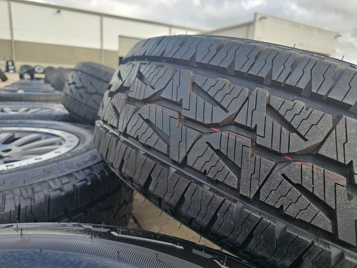 (4) 18" INEOS Grenadier OEM wheels rims tires beadlock 2023 2024 2025 2026 NEW Texas Truck Tire