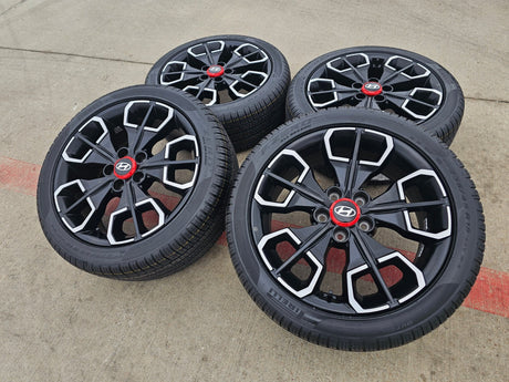 18" Hyundai Elantra Sonata Accent OEM Santa Cruz wheels rims 95231 180411 NEW Texas Truck Tire