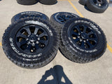 17" Ram 2500 3500 Laramie Power Wagon OEM wheels rims 2599 tires 2024 2025 NEW Texas Truck Tire
