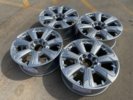 24" Cadillac Escalade IQ EV OEM 8x165 wheels rims Hummer 2500 2024 2025 2026 NEW Texas Truck Tire