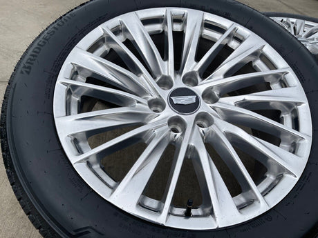 22" Cadillac Escalade Platinum OEM wheels rims tires 2024 2025 2026 NEW Texas Truck Tire
