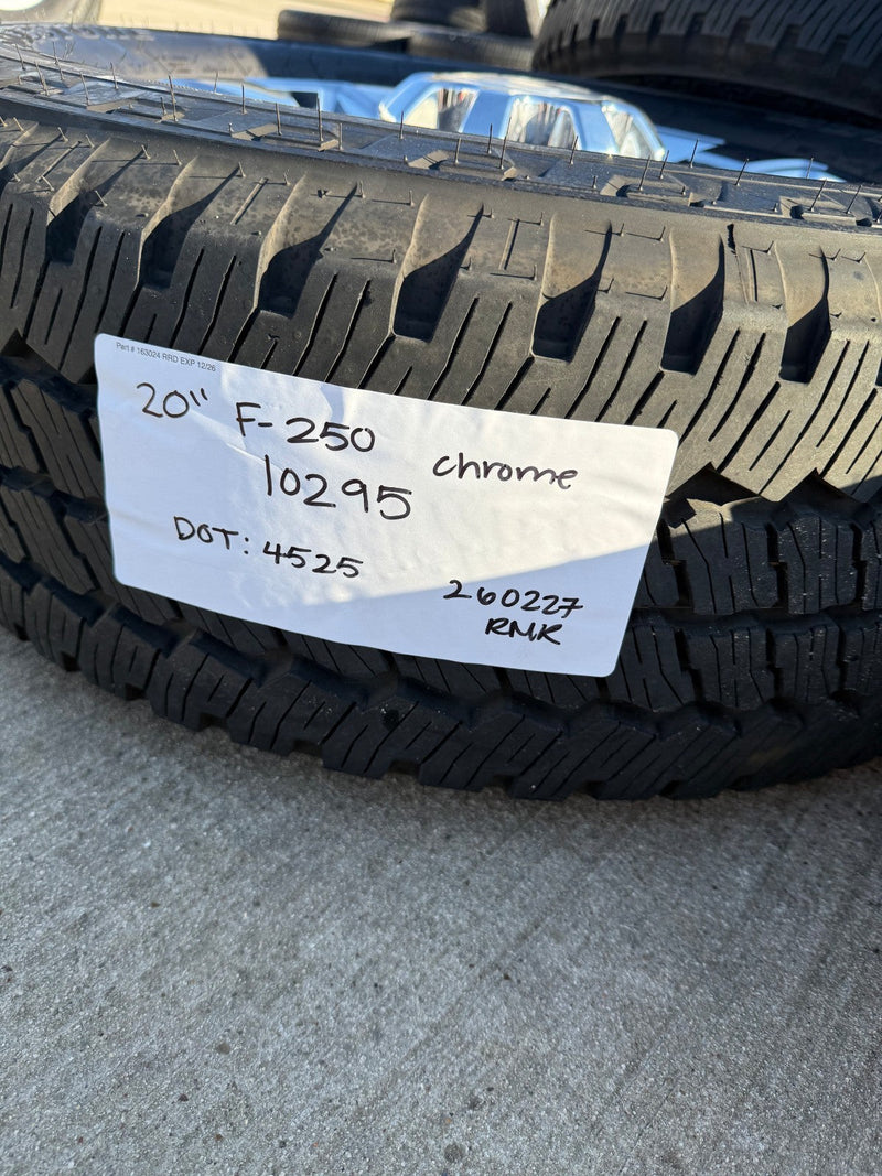 20" Ford F-250 F-350 OEM King Ranch 10295 25085 10552 wheels rims 2025 2026 NEW Texas Truck Tire