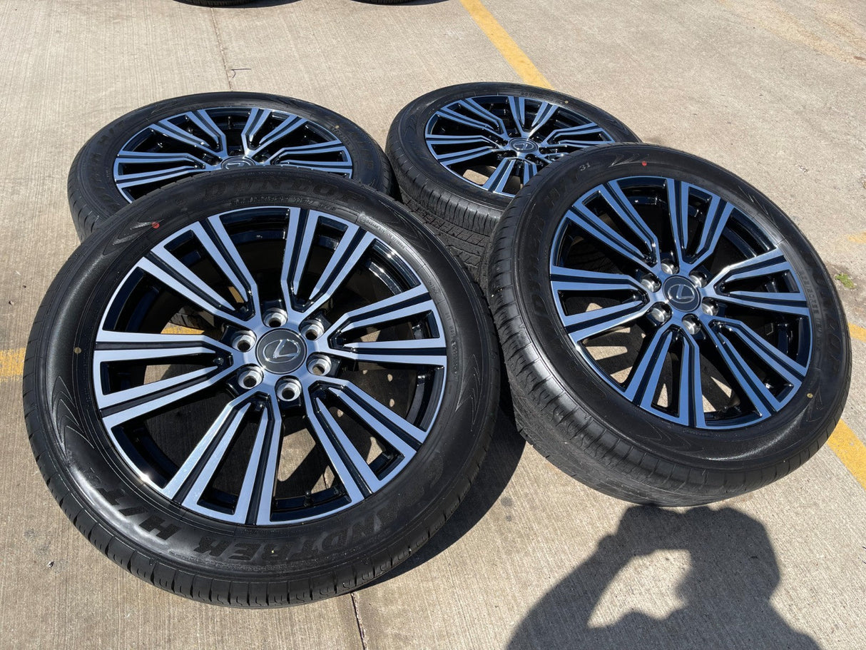 22" Lexus LX600 OEM wheels rims 74402 Toyota Tundra Sequoia 2025 2026 2027 Texas Truck Tire