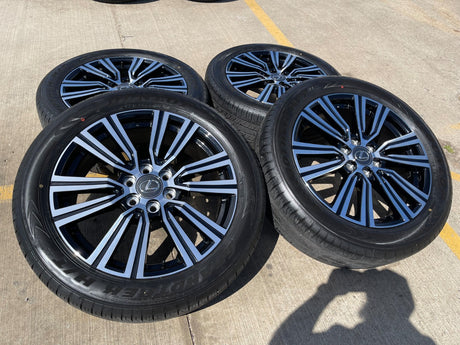 22" Lexus LX600 OEM wheels rims 74402 Toyota Tundra Sequoia 2025 2026 2027 Texas Truck Tire