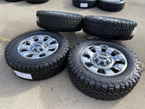 20" Ford F-250 F-350 OEM Lariat 10295 25085 10552 wheels rims NEW BFG KO2 A/T Texas Truck Tire