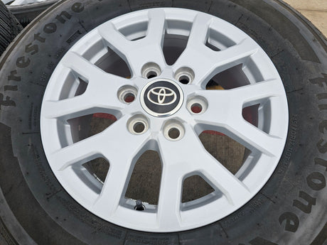17" Toyota Tacoma 4Runner TRD OEM 94254 10637 wheels rims 2025 2026 FIRESTONE Texas Truck Tire