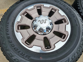 20" Ford F-250 F-350 OEM 10487 KING RANCH tan wheels rims 2024 2025 2026 NEW Texas Truck Tire