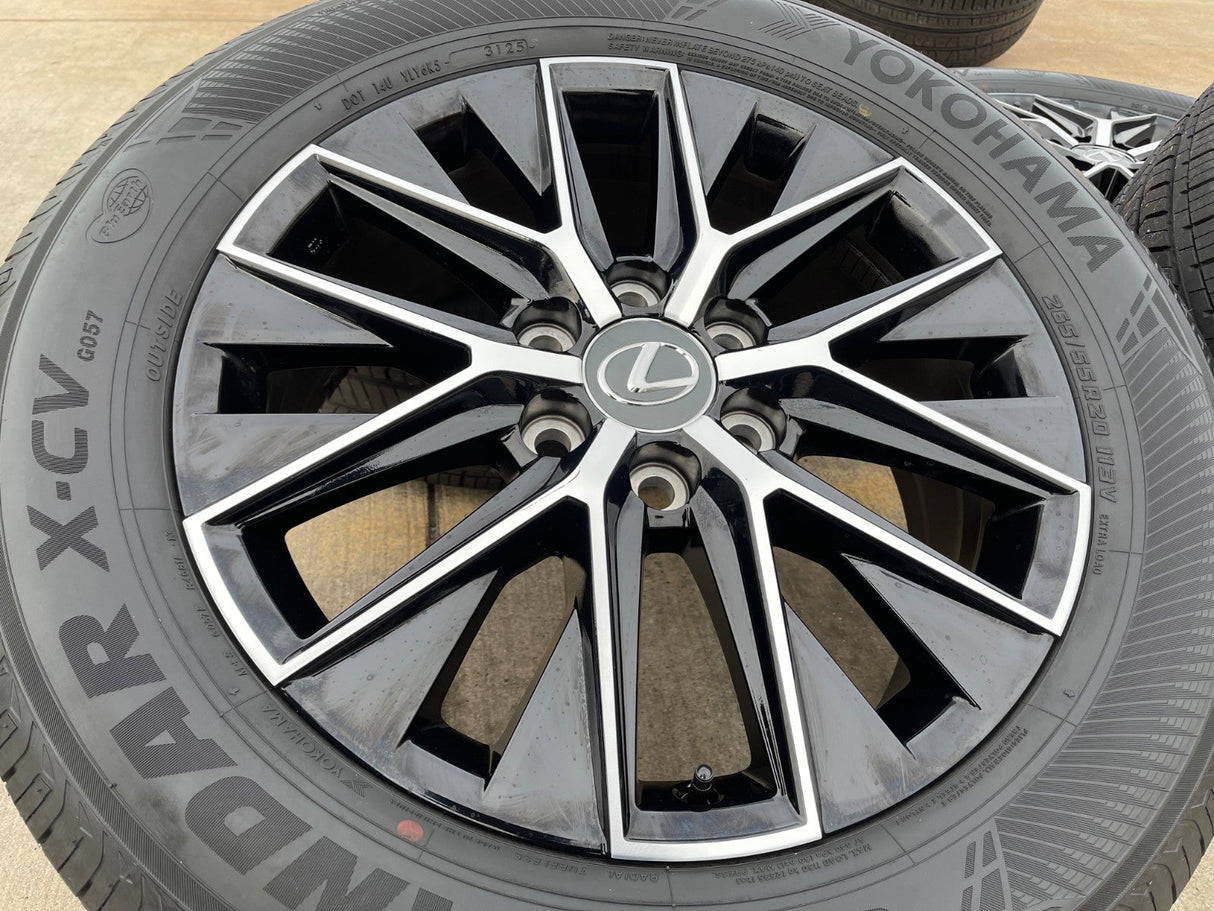 20" Lexus GX550 OEM wheels rims Toyota Land Cruiser Tundra 10545 LX600 2026 NEW Texas Truck Tire