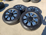 20" GMC Sierra DENALI ULTIMATE 2500 3500 OEM wheels rims 5958 14138 tires Texas Truck Tire
