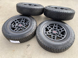 17" Toyota Tacoma 4Runner OEM wheels rims black 75167 TRD FJ DUELER A/T NEW Texas Truck Tire