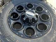 20" Ford F-250 F-350 OEM black TREMOR wheels rims 10299 10484 NEW NITRO A/T Texas Truck Tire