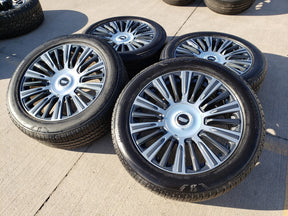 22" Cadillac Escalade Platinum OEM 4876 95167 wheels rims 2021 2022 2023 2024 Texas Truck Tire