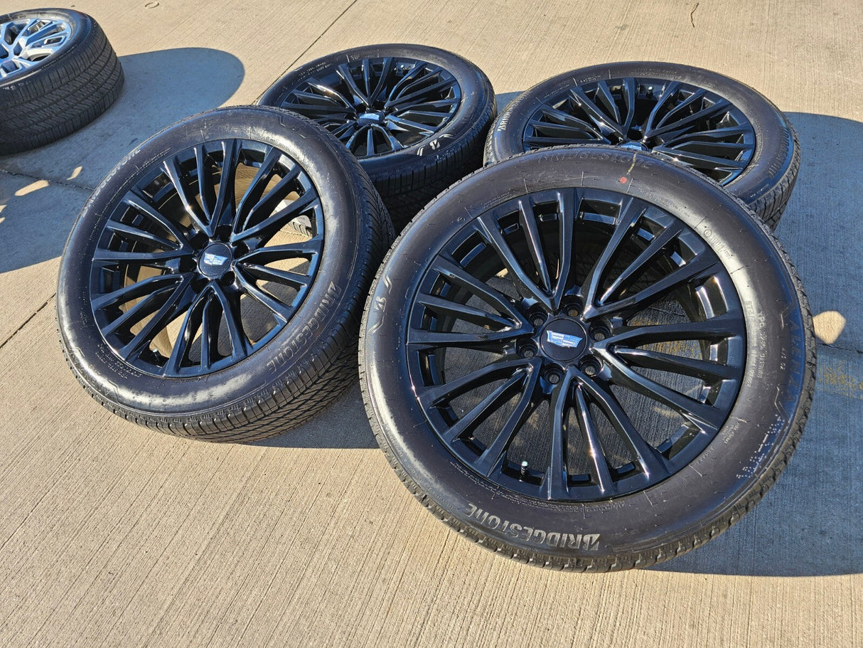 22" Cadillac Escalade V Platinum OEM 4883 95479 wheels rims 2024 2025 2026 NEW Texas Truck Tire