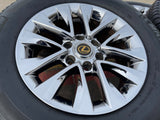 18" Lexus GX460 GX470 Tacoma 4Runner OEM 74297 CHROME wheels rims MICHELIN Texas Truck Tire