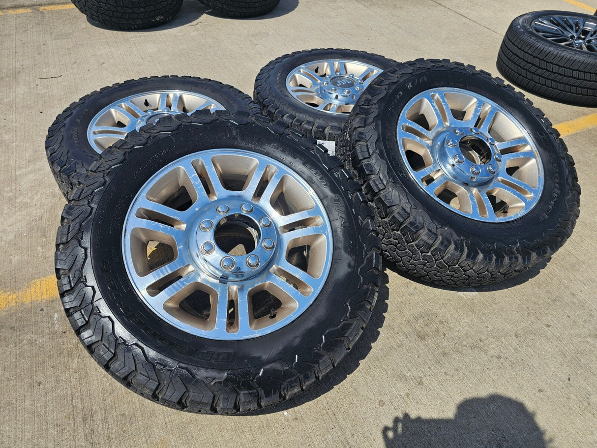 20" Ford F-250 F-350 OEM 3951 3845 KING RANCH rims wheels tires BFG KO2 A/T Texas Truck Tire