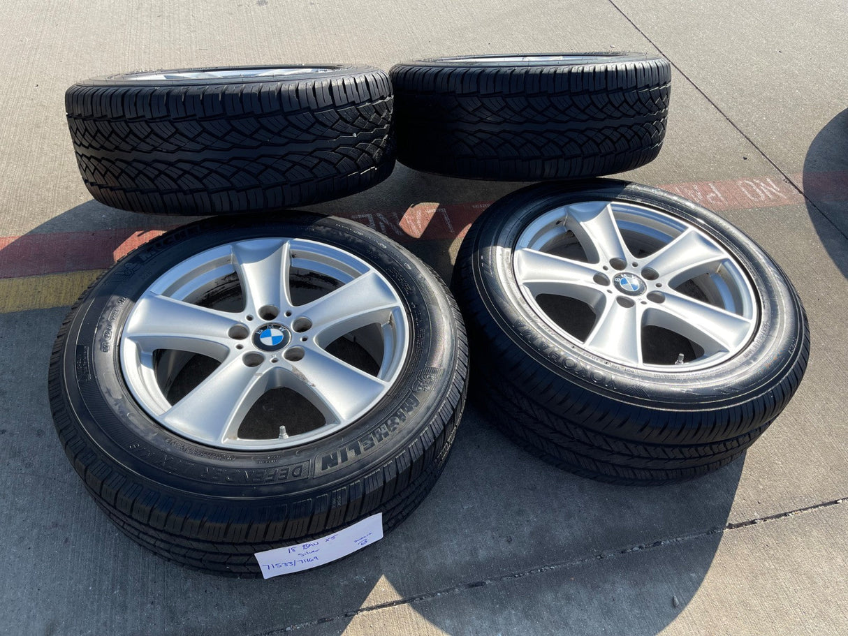 18" BMW OEM X5 71533 71169 Style 209 wheels rims tires 2007 2008 2012 2013 2015 Texas Truck Tire
