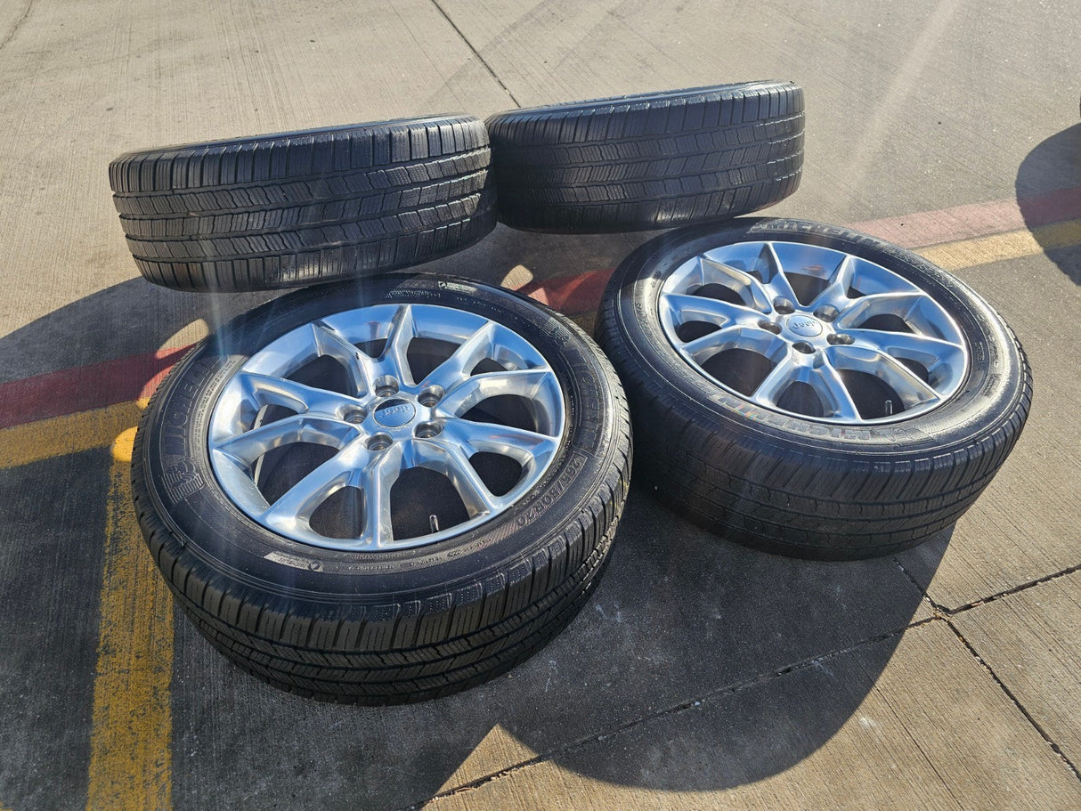 20" Jeep Grand Cherokee OEM wheels rims 9138 Dodge Durango tires MICHELIN Texas Truck Tire