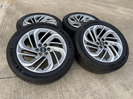 22" Lincoln Navigator OEM 94225 rims wheels BLACK LABEL 2025 2026 MICHELIN Texas Truck Tire