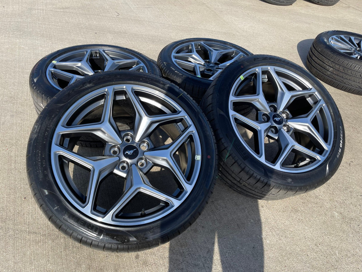 19" Ford Mustang GT Performance Track Pack OEM 10599 10602  wheels rims NEW Texas Truck Tire