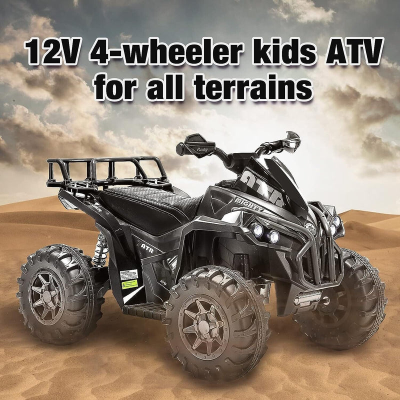 Electric ATV for Kids 3-7 Years Old - Perfect Gift for Children - Four-Wheeler Quad Bike for Boys and Girls