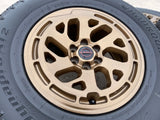 17" Nissan Frontier X-PRO OEM Desert Runner BRONZE wheels rims 2025 2026 NEW Texas Truck Tire