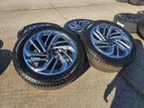 22" Lincoln Navigator OEM 94225 rims wheels BLACK LABEL 2025 2026 MICHELIN NEW Texas Truck Tire