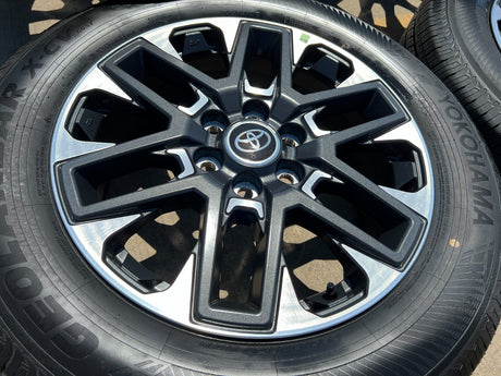 20" Toyota Tundra Platinum OEM wheels rims 95295 75276 Sequoia 2024 2025 NEW Texas Truck Tire
