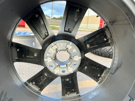 (1) 24" Cadillac Escalade V Platinum OEM wheel rim spare 2024 2025 2026 Texas Truck Tire