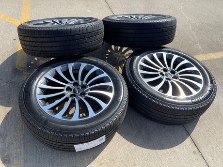 20" Lincoln Aviator OEM rims wheels 10189 Ford Explorer 2023 2024 2025 MICHELIN Texas Truck Tire