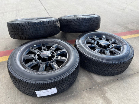 20" GMC Sierra AT4X 2500 3500 OEM 14137 5963 wheels rims Silverado MICHELIN Texas Truck Tire