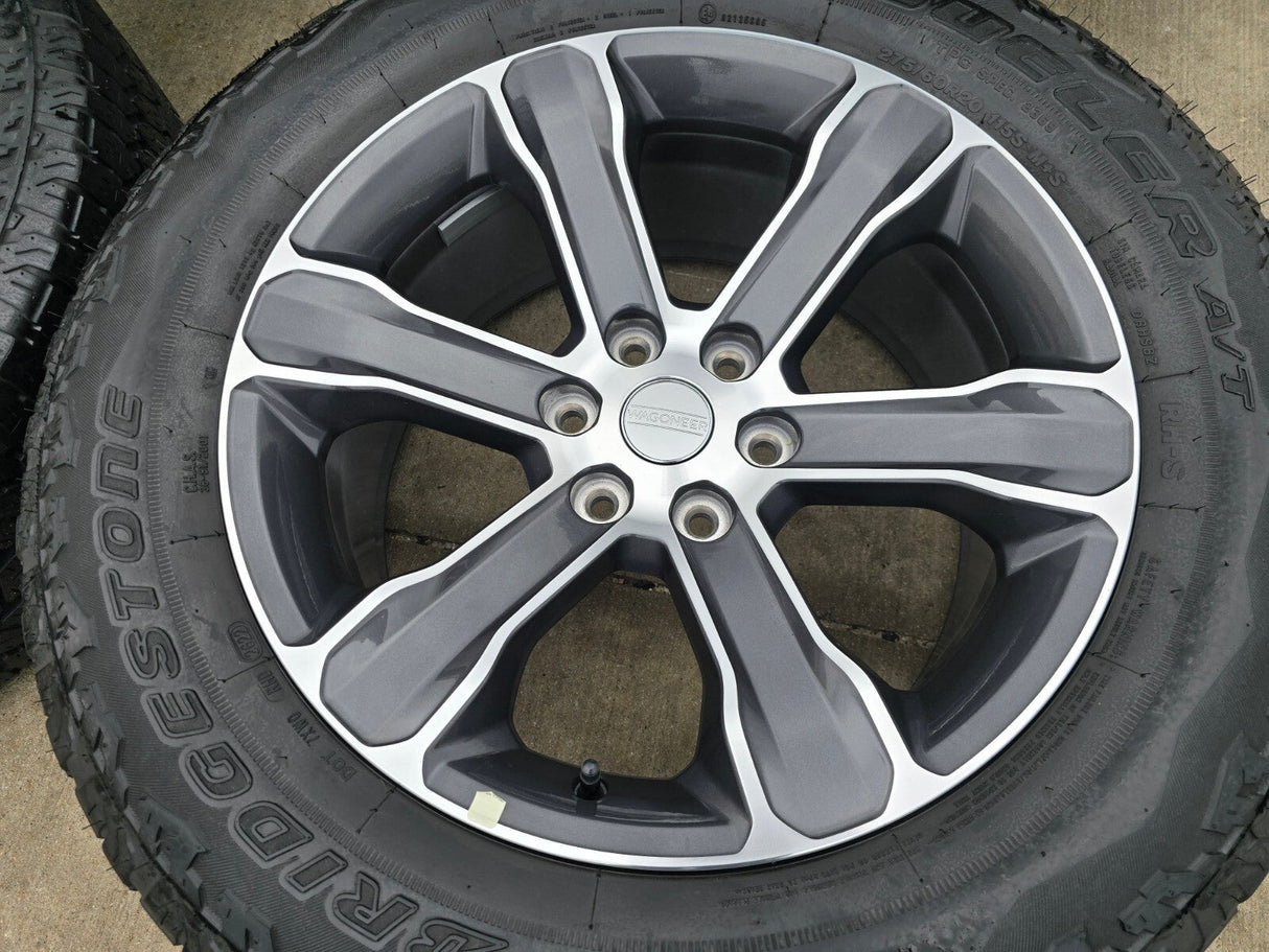 20" Jeep Grand Wagoneer OEM wheels rims 95262 9278 Ram 1500 DISCOUNTED Texas Truck Tire