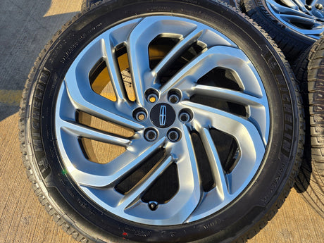 22" Lincoln Navigator OEM 94225 rims wheels BLACK LABEL 2025 2026 MICHELIN NEW Texas Truck Tire