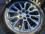 22" GMC Yukon Sierra DENALI OEM wheels rims Tahoe tires 2024 2025 2026 NEW Texas Truck Tire