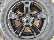 18" Jeep Wrangler Sahara OEM 9221 9255 wheels rims 2020 2021 2022 2023 2024 2025 Texas Truck Tire