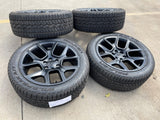 22" Dodge Ram 1500 OEM LIMITED Laramie wheels rims black 2725 2684 FALKEN AT NEW Texas Truck Tire