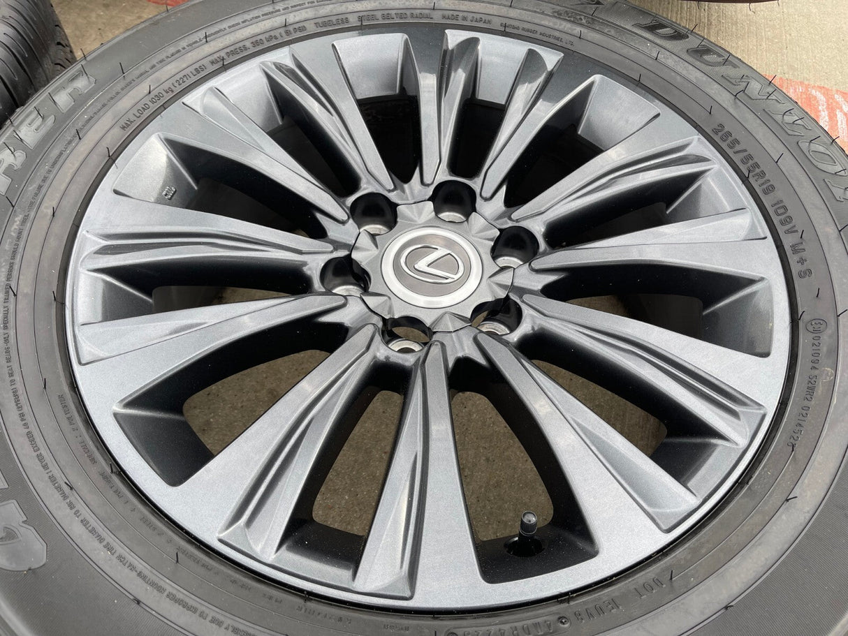 19" Lexus GX460 GX470 Tacoma 4Runner OEM 74388 wheels rims 2022 2023 2024 Texas Truck Tire