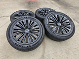 22" Infiniti QX80 QX56 Nissan Titan Armada OEM 94236 wheels rims 2025 2026 NEW Texas Truck Tire